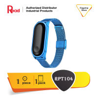 READ สายสำหรับ MiBand band 3/4/5/6 สายรัดข้อมือโลหะสแตนเลส Xiaomi Mi Band 3/4/5/6 สร้อยข้อมือสายคล้อง