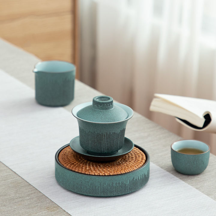 tangpin-เซรามิค-make-tea-cup-green-ballaen-chinese-kungfu-tea-set-140ml