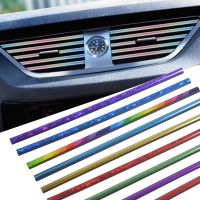 20 Pieces Car-styling Styling Moulding Car Air Vent Trim Strip Conditioner Outlet