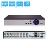 Hamrol 5 in 1 16CH 5M-N CCTV AHD DVR H.265 Hybrid Video Recorder for AHD thumbnail