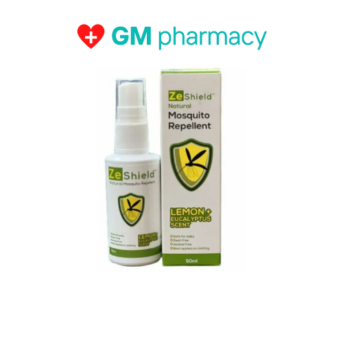 ZeShield Natural Mosquito Repellent 50ml Lazada