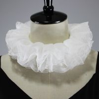 Women 39;s Sweater Decoration with Fake Collar Bow Lace Decorative Collar Court Ruff Formal Dress Clown Collar