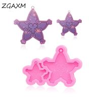 LM 1144 Earring Kawaii Keychain Silicone Mold Necklace Resin Polymer Clay Silicon Mold Shiny Wayfinder Kingdom Hearts Mold Bread Cake  Cookie Accessor