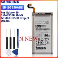 รับประกัน 6 เดือน - แบตเตอรี่ Samsung S8 พร้อมอุปกรณ์ ไขควง สำหรับเปลี่ยน ซัมซุง - Battery Samsung S8 3000mAh EB-BG950ABE