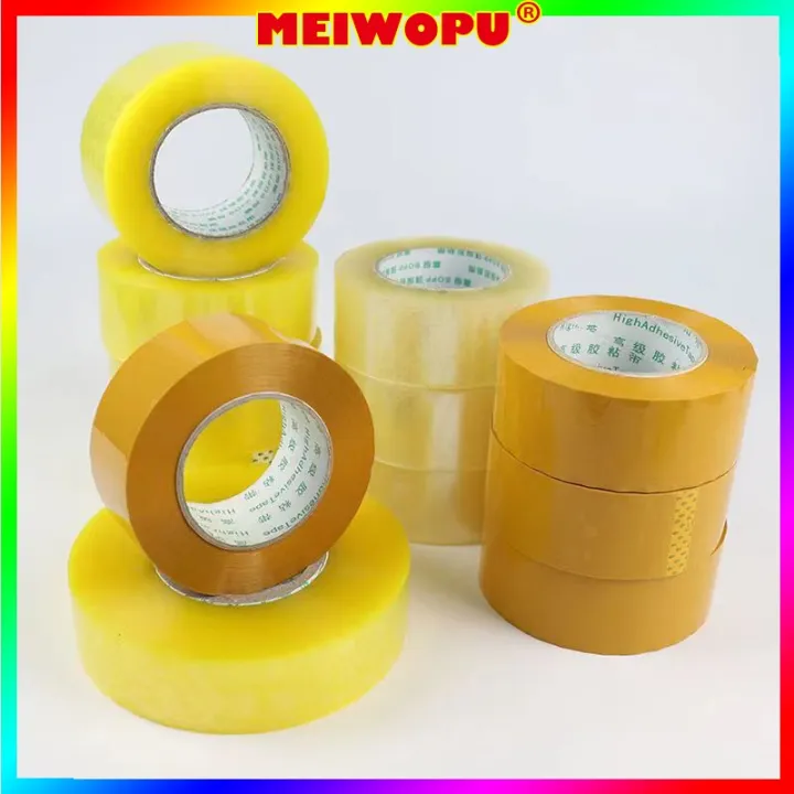 Retail And Wholesale Transparent Tape Courier Packaging Box Tape Sticky ...