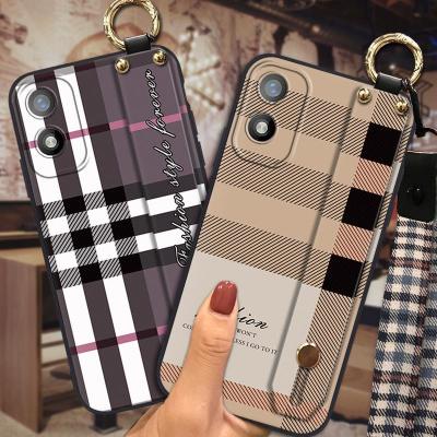Phone Holder classical Phone Case For Itel A18/Tecno POP6C Shockproof Anti-knock Silicone Luxury Anti-dust Kickstand