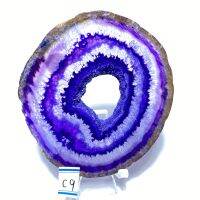 Natural crystal AGATE SLAB Geode Slice Crystal Mineral Energy Stone Healing Home Decoration Gift