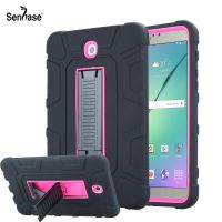 For Samsung Galaxy Tab S2 8.0 inch T710 T713 T715 T719 Case Kids Safe PC Silicon Hybrid Anti-fall Shockproof Stand Tablet Cover Cases Covers