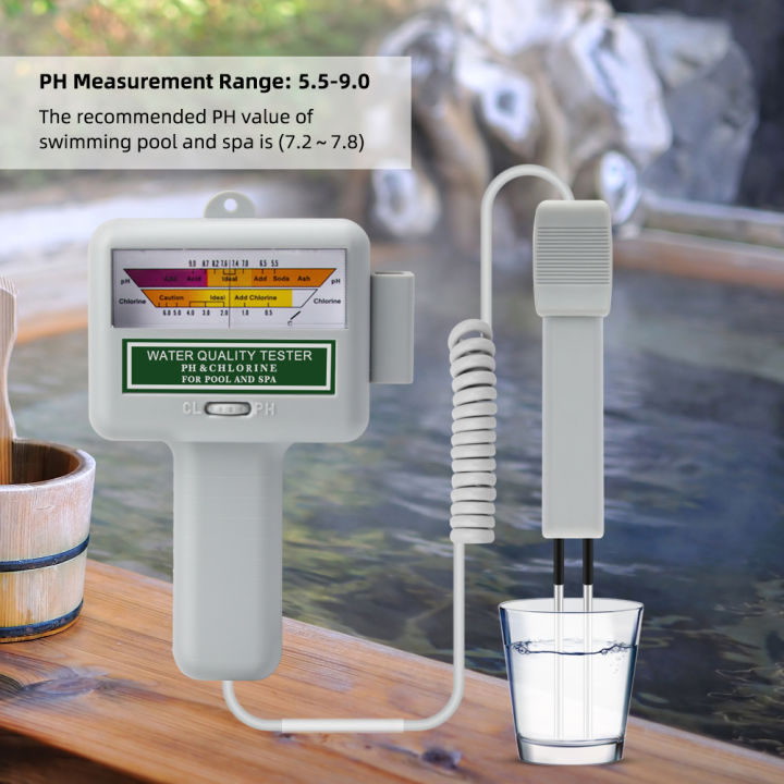 rcyago-ทดสอบค่าพีเอชมิเตอร์คลอรีนในน้ำแบบพกพา2-in-1-1-2-1-7-ppm-เครื่องวัดค่า-ph-และคลอรีนแบบ-pc101สำหรับสระว่ายน้ำสปา