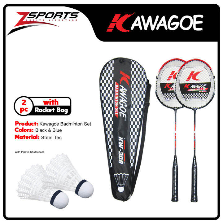 Kawagoe KW-308 Badminton Racket Slim Frame x 1 set | Lazada PH