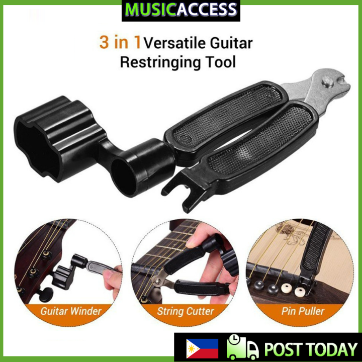 3 in1 Guitar String Changer Multifunction Guitar Winder String For