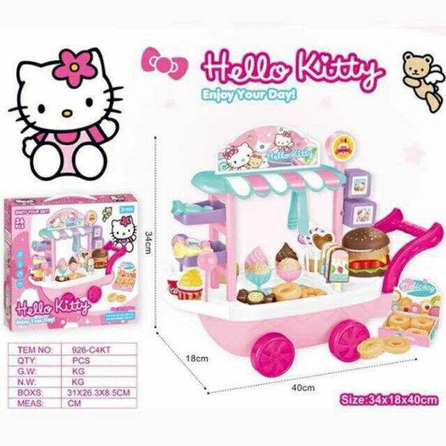 Mini Ice Cream Cart Toy Toys Hello Kitty Pony Frozen LOLoGt Lazada PH