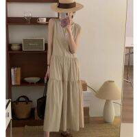 ﹍✗ 52856 Summer New Style Korean Version Japanese Style Sleeveless Loose Vest Dress