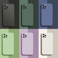 iPhone 14Pro(พร้อมส่งในไทย)เคสTPU​นิ่ม​สีพาสเทลคลุมกล้องiPhone14/14 Pro/14 Plus/14 Pro Max
