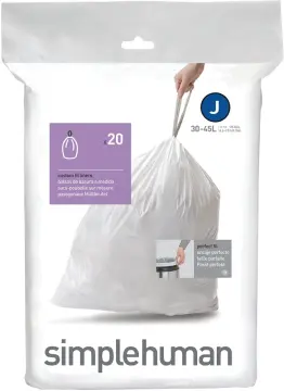 Simplehuman Code A Liner Trash Bag 4.5L - 90liners - Selffix DIY