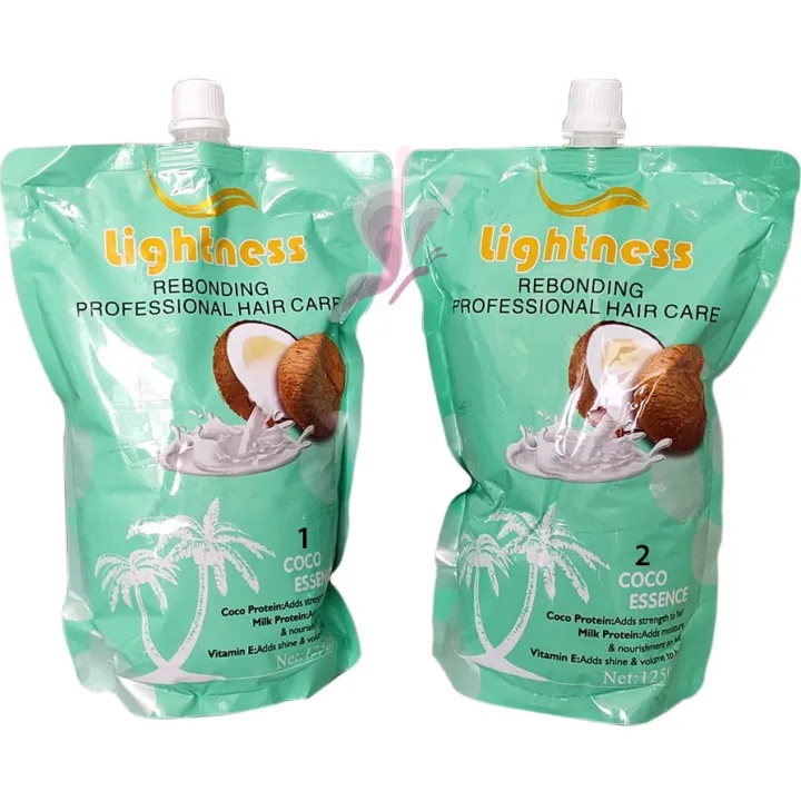 lightness coconut pouch rebonding 1250 ml Lazada PH