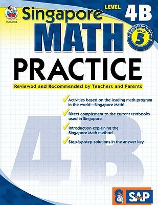 ภาษาอังกฤษรุ่นแรกSingapore Math Practice,ระดับ4Bเกรด5คณิตศาสตร์สิงคโปร์ ∝