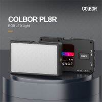 COLBOR PL8R RGB แฟลชวิดีโอ LED แม่เหล็กเติมแสงแฟลชวิดีโอกับจอแสดงผลกล้องจิ๋วแสง RGB สมาร์ทโฟน