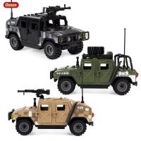 Oenux Classic Jeeped Car Vehicle Building Block Mini Army Soldiers Figures MOC Military Block Brick Enligten Toy Kids Xmas Gift Building Sets