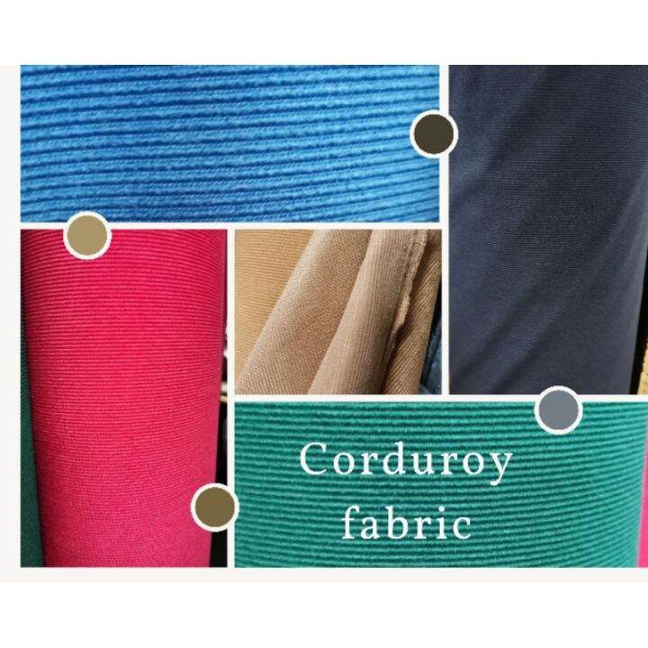 tela per yard ♘Corduroy fabric. Sold per yard. Malambot at makapal ...