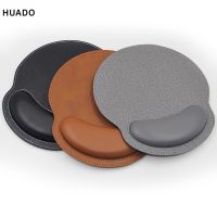 ✜  Leather Mouse Pad Ergonomic Memory Foam  Keyboard Mat  with Wrist Support Suitable for Office and home Waterproof Surface