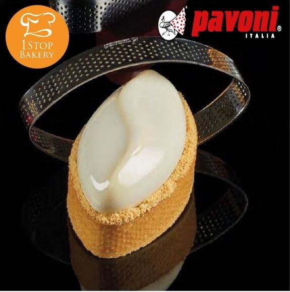 pavoni-xf11-monoportion-oval-microperforated-53x98-5-x-h-2-ทาร์ตอบขนมวงรี