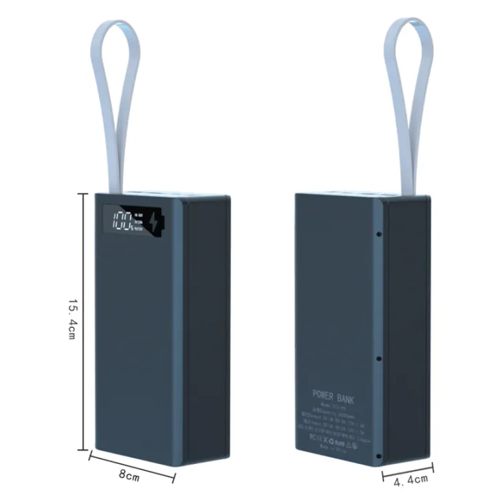 12*18650 PD QC3.0 USB 10W Welding Free Battery Storage Box Fast Wireless Charging DIY Power Bank Case 18650 Battery Holder Box