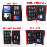 SD Storage Card Box Digital Storage Bag CF Digital Memory Card Box PSV Game card package TF Mobile Phone SIM Finishing Package