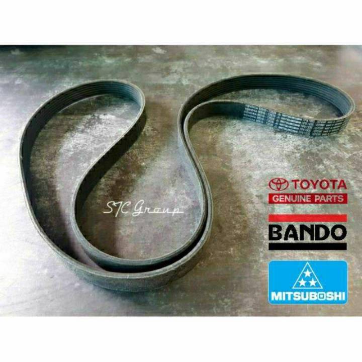 สายพานหน้าเครื่อง-camry-acv50-เครื่องยนต์-bensin-2-0-cc-2-4-cc-toyota-แท้ศูนย์-100-bando-mitsuboshi-7pk1960