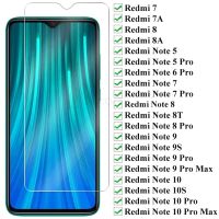 ✜ 9H Premium Protective Glass For Xiaomi Redmi Note 10 9 8 7 Pro 9S 9T 8T 7 6 Screen Protector For Redmi 9 9T 9A 9C 8A 7A 6A Glass