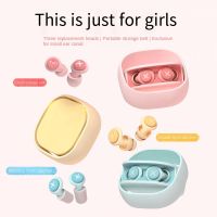 【CW】✵  NEW Silicone Earplug Noise Ear Plug Canceling Reduction Soundproof Anti Soft Slow Rebound Protection Ears Foam