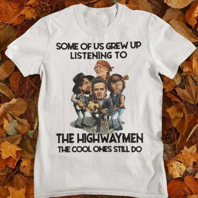 The highwaymen เสื้อยืดเพลงคันทรี่ johnny Cash willie Nelson kristoferson waylon jennings highwayman