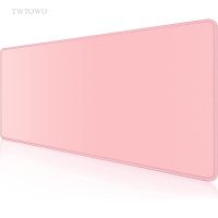 ♟☒▣ Pink Mouse Pad Gamer XL Large Custom New Mousepad XXL Desk Mats Playmat Natural Rubber Non-Slip Carpet Desktop Mouse Pad