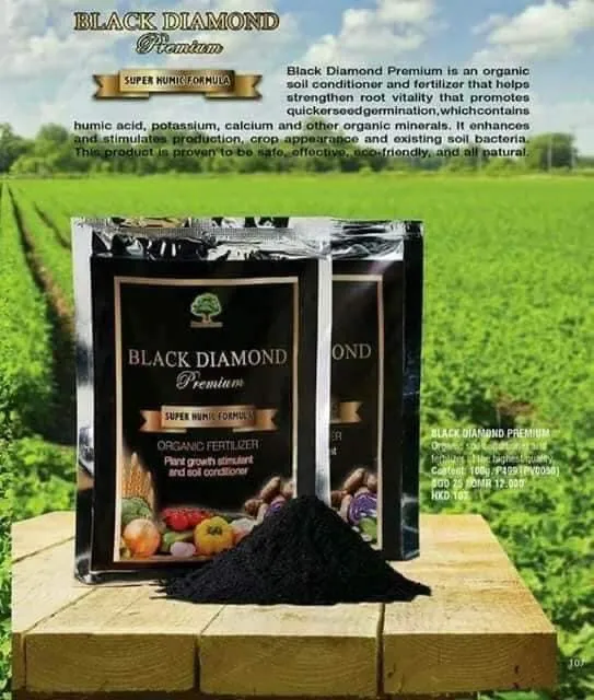 Black Diamond organic fertilizer A must for plantitas Lazada PH