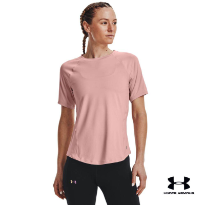 Under Armour UA Womens RUSH™ Short Sleeve อันเดอร์ อาร์เมอร์ เสื้อออกกำลังกาย สำหรับเพศหญิง