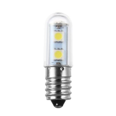 【☊HOT☊】 lan84 1x E14ขนาดเล็ก1W 7 Led 5050 Smd ธรรมชาติ/อบอุ่นสีขาวตู้เย็นโคมไฟหลอดไฟ110V/220V