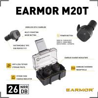 EARMOR Bluetooth Earplugs M20T BT5.3 Ver Military Electronic Noise Reduction Hearing Protection Earplug for Range Shoot Hunting