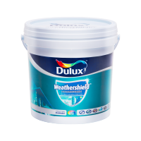 สีทาภายนอก Dulux Weatheshield Hydrofresh เนียน Base A (แจ้งเฉดสีทาง chat ก่อนกดสั่งซื้อ)