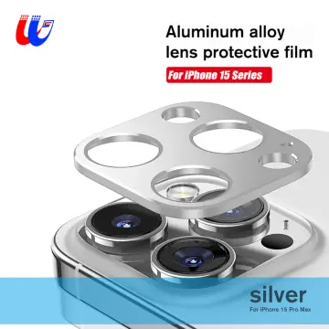 Alloy Hollow Camera Case For iPhone 15 Pro Max 15 Plus Aluminum Back camera  Protector Lens Cap Cover for iPhone 15pro - AliExpress