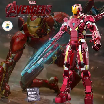 Mô hình giấy Marvel Avenger Robot Iron Man Mark VII  Mô hình giấy