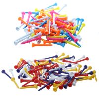 200 Pcs Golf Tees Plastic Mixed Color 54 mm &amp; 49mm