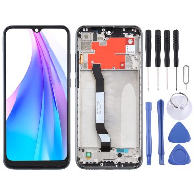 LCD TFT หน้าจอสำหรับ Xiaomi Redmi Note 8T ประกอบครบชุดพร้อมกรอบ Digitizer (สีดำ)