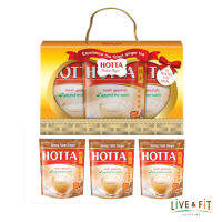 [ชุดของขวัญ] HOTTA s Gift Set ชุดของขวัญ เครื่องดื่มสุขภาพ น้ำขิงฮอทต้า ขิงเข้มข้น ผสมหญ้าหวานสกัด