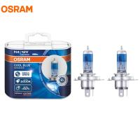 OSRAM H4 12V 60/55W 5000K 62193CBA COOL BLUE Advance Xenon Mega White Halogen Bulb Car Headlight Hi/lo Beam 50% More Light 2pcs Bulbs  LEDs  HIDs