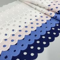 1 Meter Cotton Embroidery Lace Trim Accessories dentelle 15cm DIY Handmade Skirt Bedding Curtains Lace Fabric Sewing Renda Pipe Fittings Accessories