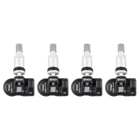 4 Piece Tire Pressure Sensor Fit for AUTEL Tire Pressure Monitoring System 433MHz 315MHZ Sensor Universal 2 in 1