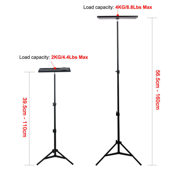 2021aao-110cm-160cm-portable-projector-bracket-yg430-yg650-c2-c6-c3-projector-tripod-universal-stand-mount-laptop-projection-bracket