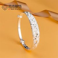 Mothers day all over the sky star silver bracelet 9999 sterling bracelets push-pull telescopic female Chinese valentines to send his girlfriend mother