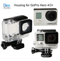 45m Underwater Housing Case Waterproof Protective Cover for GoPro Hero 4/3+ 45m กรณีที่อยู่อาศัยใต้น้ำกันน้ำป้องกันครอบคลุมสำหรับ GoPro Hero 4/3+