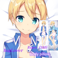 Dakimakura Anime Eugeo Sword Art Online (SAO) Shota Double-sided Print Life-size Body Pillow Cover